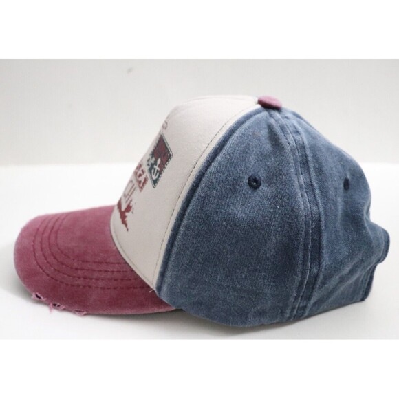 Beach Sea Hat Cap Adjustable Strapback Distressed‎ - Picture 2 of 5